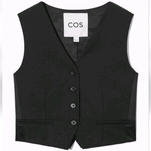 COS Belted Wool Vest Size 4